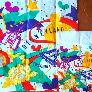Disneyland souvenir plastic bags